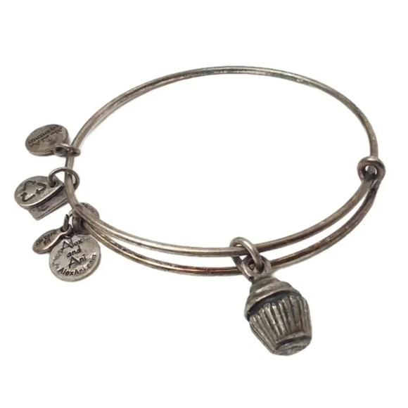 Alex & Ani Cupcake Charm Bracelet - Picture 2 of 3